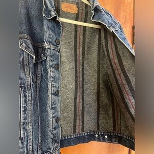 Vintage Blanket Lined Levi’s Jean Jacket
